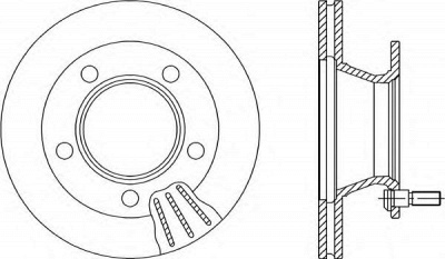 OPEN PARTS bdr200420 -  Тормозной диск
